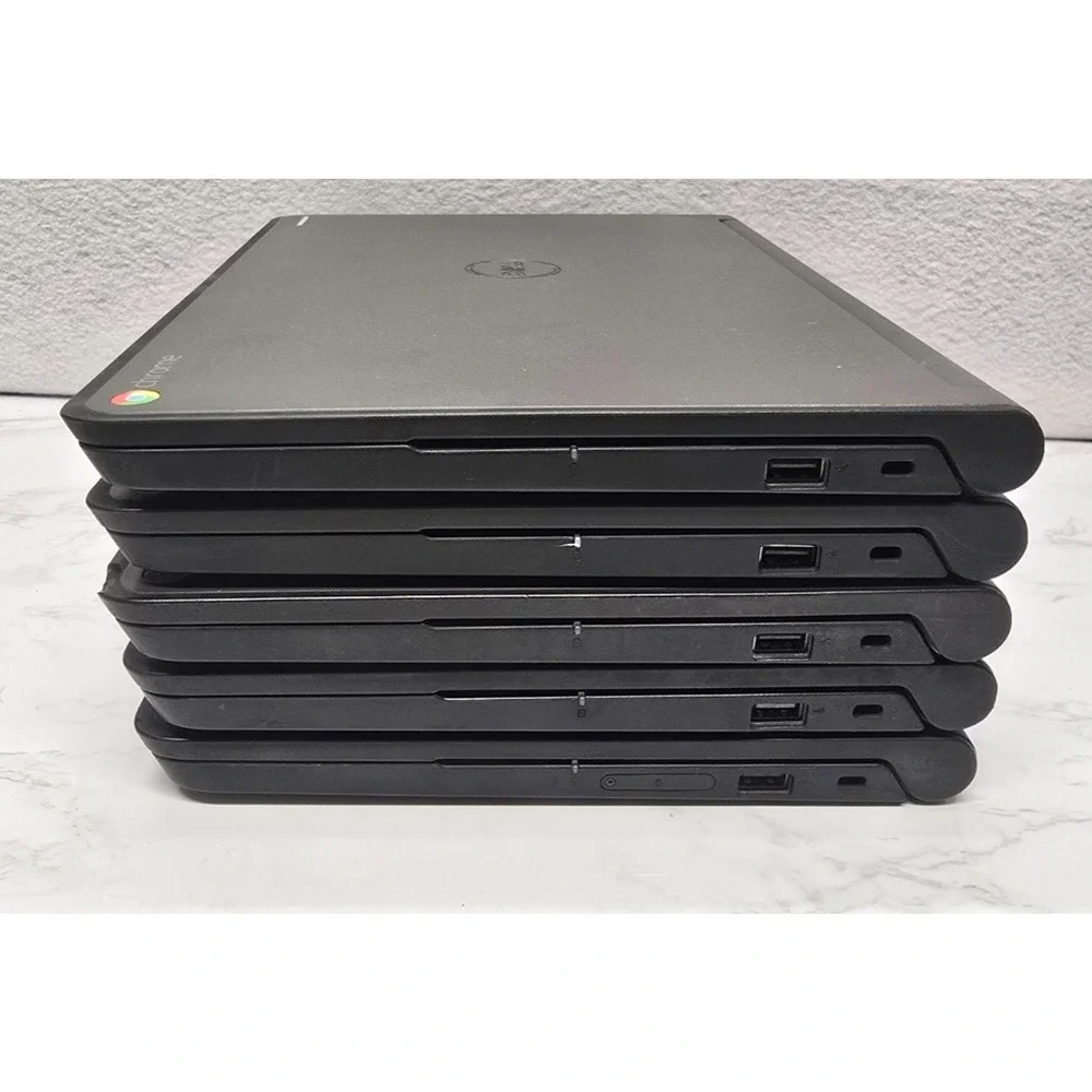 Lot of 5 Dell Chromebook 11 3120 model P22T001 - Read Description